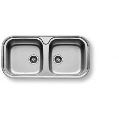 Pyramis Νεροχύτης Ένθετος Λείος Jumbo Twin (96Χ48) 2B 108718201 Pyramis Νεροχύτης Ένθετος Λείος Jumbo Twin (96Χ48) 2B 108718201